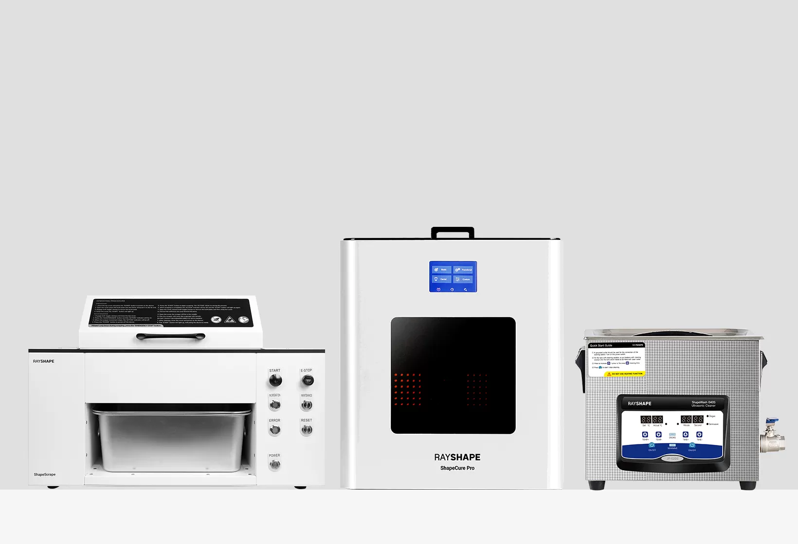 RAYSHAPEプロフェッショナルな後処理ソリューションで3Dプリントを向上させる