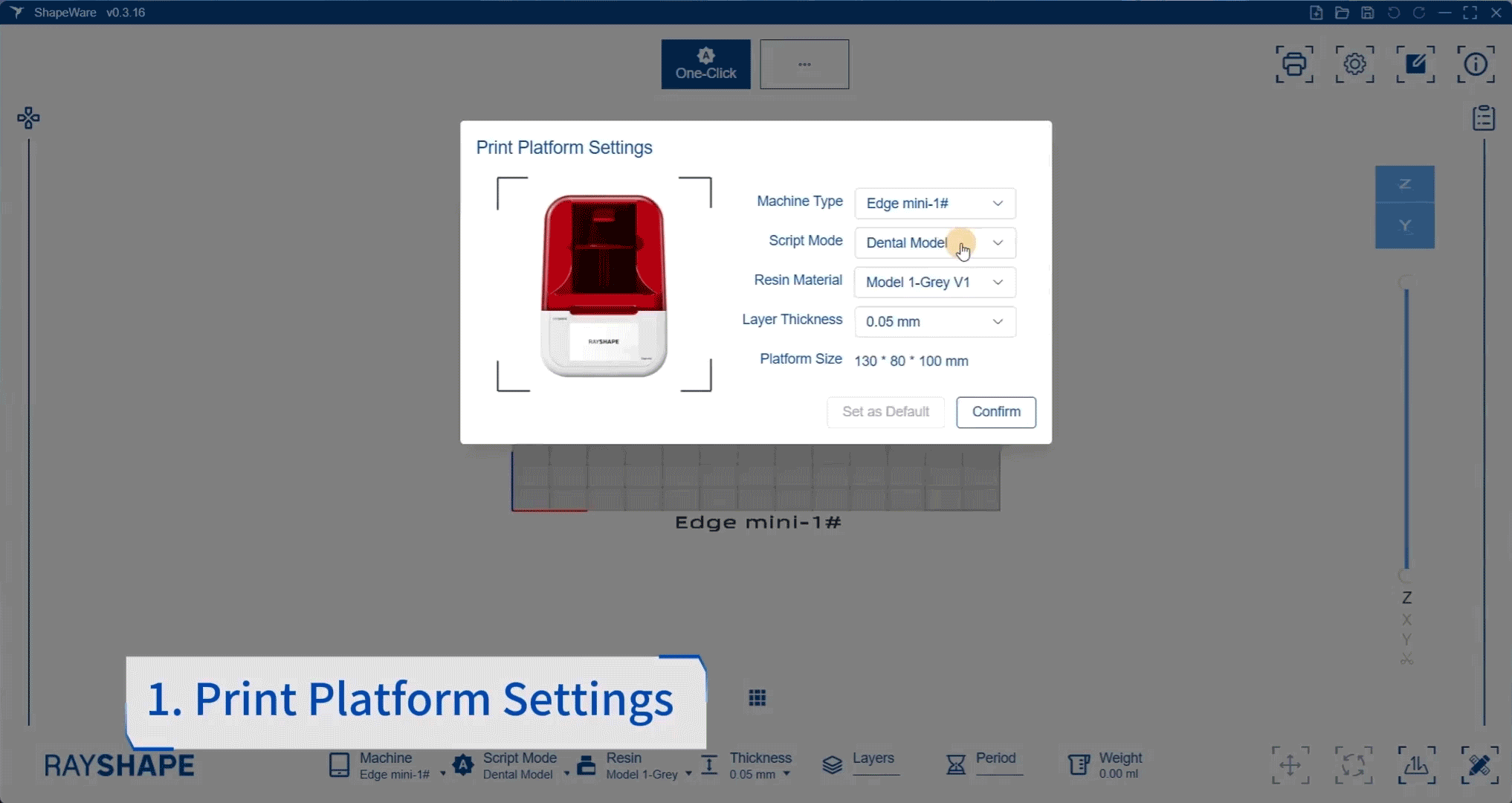 ワンクリック一時的なクラウン