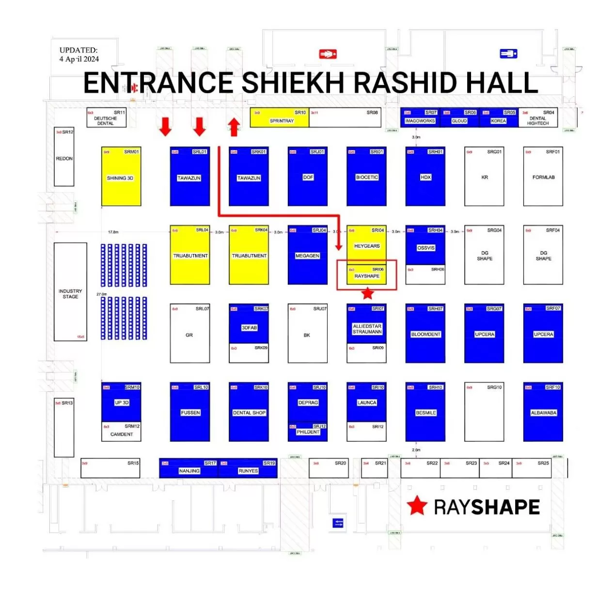 newly upgraded dental digital solutions booth