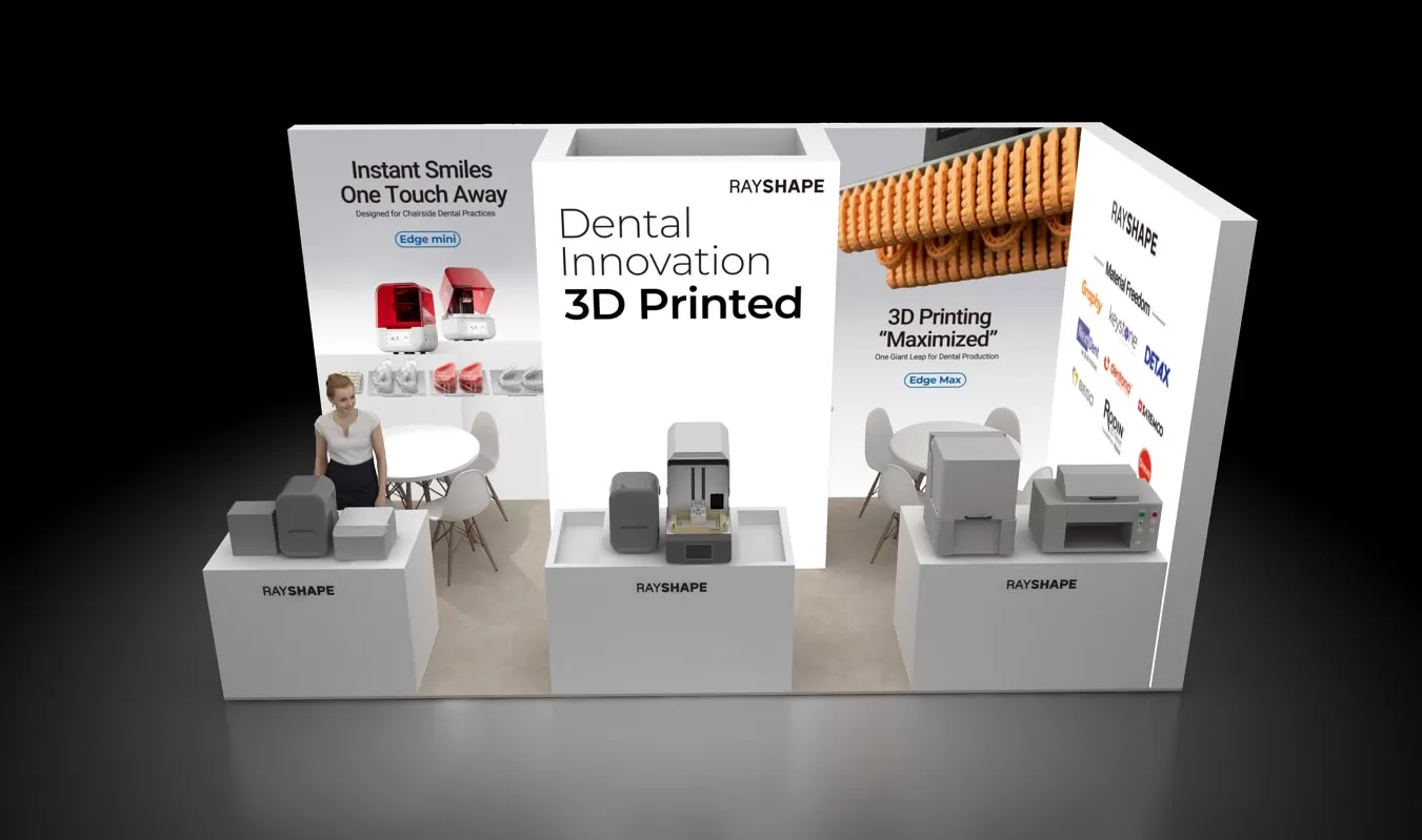 rayshape booth seoul international dental exhibition & scientific conference 2025 rayshape booth seoul international dental exhibition & scientific conference 2025