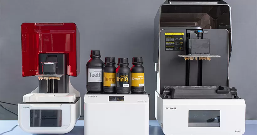 RAYSHAPE、エッジミニ & エッジE2 3DプリンターとBEGO VarseoSmileシリーズの完全な素材互換性を発表