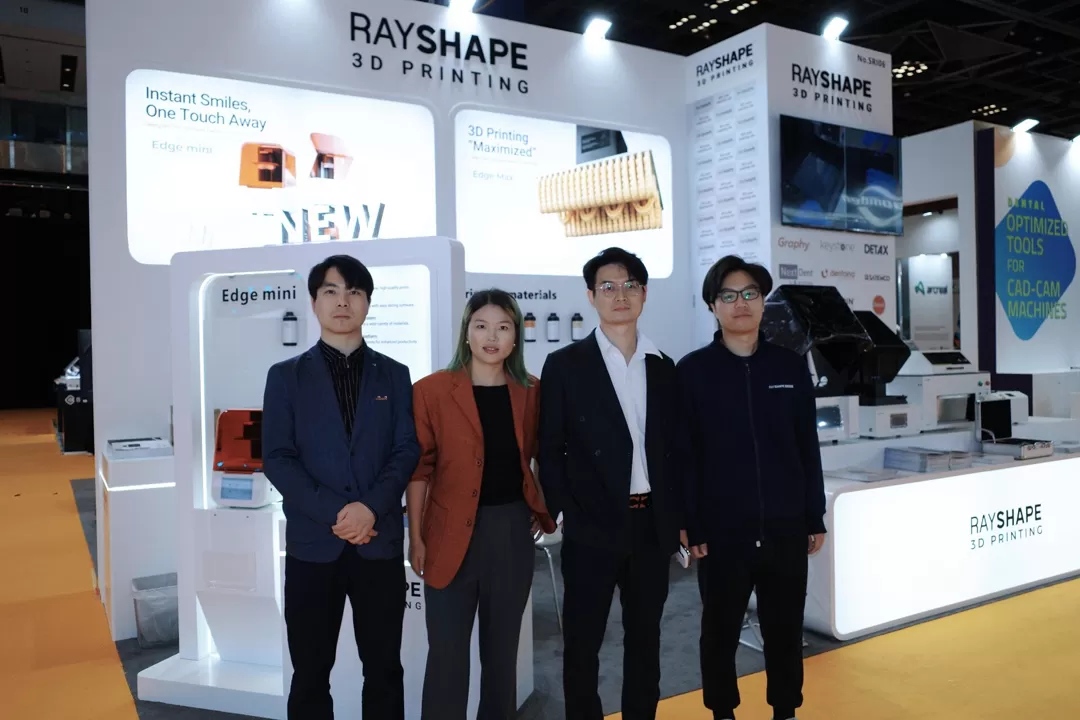 RAYSHAPE Stuns at Dubai International Dental Exhibition